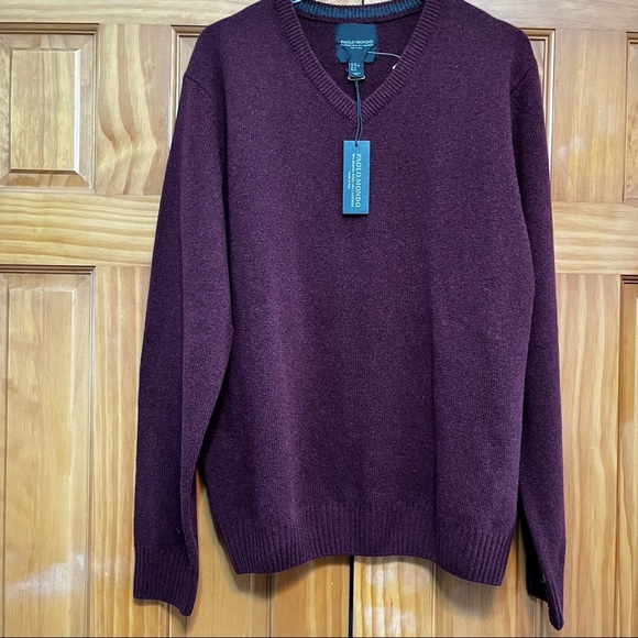 Paolo Mondo Wool/Cashmere Sweater XL